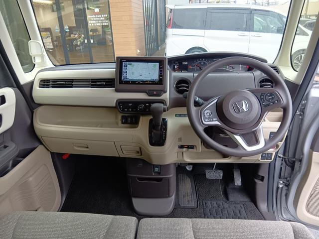 N-BOX G・Lホンダセンシング ワンオーナー ナビ TV Rカメラ 左側電動スライド レーダブレーキ Sヒータ カーテンエアバック ESC キーフリーシステム LEDライト フルセグ対応 バックM 1オーナー スマートキー クルコン(10枚目)