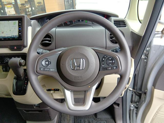 N-BOX G・Lホンダセンシング ワンオーナー ナビ TV Rカメラ 左側電動スライド レーダブレーキ Sヒータ カーテンエアバック ESC キーフリーシステム LEDライト フルセグ対応 バックM 1オーナー スマートキー クルコン(18枚目)
