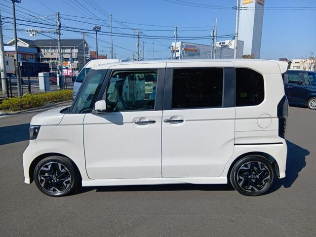 Ｎ－ＢＯＸ Ｇ・Ｌターボホンダセンシング　ワンオーナー　ナビ　フルセグＴＶ　ＥＴＣ　バックカメラ　スマートキー　ＬＥＤライト　両側電動ドア　ターボ　ホンダセンシング　バックビューモニター　サイドカーテンエアバック　地デジ　クルーズコントロール（7枚目）