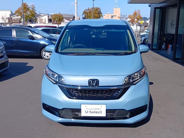 フリードハイブリッド ハイブリッド・Ｇホンダセンシング　ワンオーナー　ナビ　ＴＶ　Ｒカメラ　両側電動スライド　軽減ブレーキ　キーフリーシステム　１オ－ナ－　記録簿　後カメラ　Ａクルーズ　ＬＥＤヘッドランプ　横滑防止　ドライブレコーダ　パワーウインドウ（5枚目）