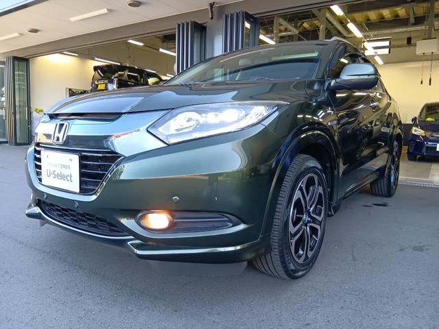 ヴェゼル ハイブリッドZ 純正ナビ TV Rカメラ ETC ドラレコ スマキー LEDランプ 整備記録簿 シ-トヒ-タ- サイドカーテンエアバック 運転席助手席エアバッグ VSA パワーステアリング フルオートエアコン Dレコ(19枚目)