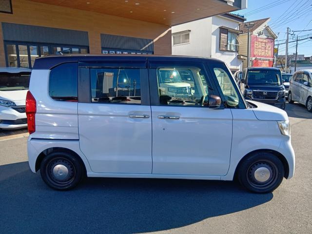 N-BOX L GathersナビTV バックカメラ ETC 前後ドラレコ 両側電動スライド シートヒーター ホンダセンシング ワンオーナー スマートキー LEDヘッドライト ドアバイザー I-STOP PW Bカメ(6枚目)