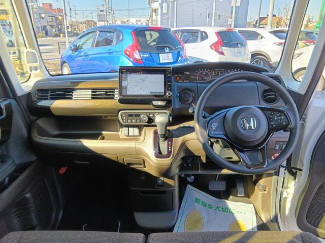 N-BOX L GathersナビTV バックカメラ ETC 前後ドラレコ 両側電動スライド シートヒーター ホンダセンシング ワンオーナー スマートキー LEDヘッドライト ドアバイザー I-STOP PW Bカメ(10枚目)
