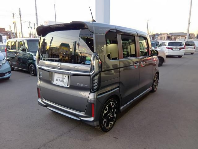 Ｎ－ＢＯＸカスタム Ｇ・Ｌターボホンダセンシング　ワンオーナー　ナビ　フルセグＴＶ　ＥＴＣ　バックカメラ　スマートキ－　ＬＥＤライト　両側電動ドア　ドラレコ　ホンダセンシング　両側ＰＷスライドドア　Ｂモニタ　点検記録簿　クルーズコントロール　ヒーター（5枚目）