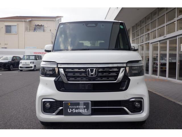 Ｎ－ＢＯＸカスタム ターボ　９インチナビ・リアカメラ・オートエアコン・両側パワースライドドア・スマートキーシステム・ＬＥＤヘッドライト・フォグランプ・アルミホイール・ドライブレコーダー・ホンダセンシング・ＥＴＣ（5枚目）