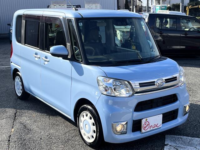 タント Ｘターボ　ＳＡＩＩＩ　ワンオーナー・パノラマモニター・車検Ｒ９年８月まで・両側パワースライドドア・純正ナビ（ＮＭＺＫ－Ｗ６８Ｄ）・ステアリングスイッチ・ドラレコ・ＥＴＣ・スマートアシストＩＩＩ・シートヒーター・オートライト（3枚目）