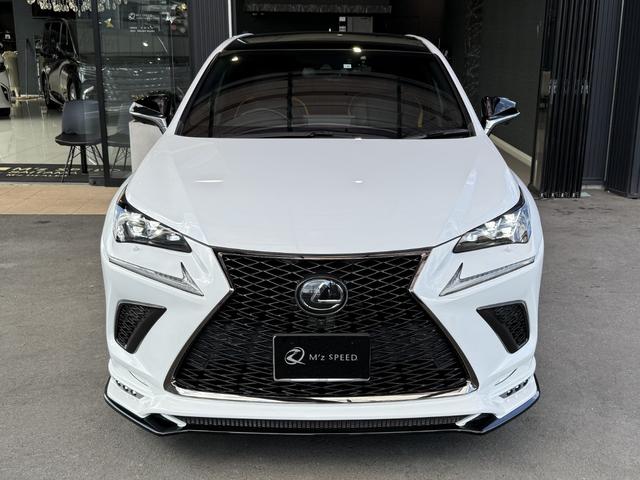 ＮＸ ＮＸ３００　Ｆスポーツ　Ｍ’ｚＳＰＥＥＤ　ＺＥＵＳ　コンプリート　ダウンサスｖｅｒ　ＪＵＬＩＡ５５５２０インチ　エアロツートンペイント　パノラマルーフ　パノラミックビュー　三眼フルＬＥＤヘッドランプ後席電動　ＢＳＭ（15枚目）