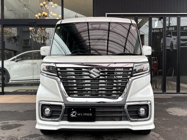 スペーシアカスタム ハイブリッドＸＳターボ　ユーザー買取　全方位カメラ　８インチナビ　フルセグＴＶ　　８インチナビ　クリアランスソナー　ＥＴＣ　　両側電動スライドドア　禁煙車　Ｂｌｕｅｔｏｏｔｈ接続　クルーズコントロール　衝突被害軽減システム（7枚目）