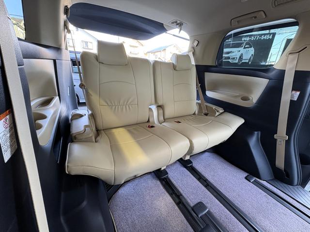 アルファード ２．５Ｘ　ユーザー買取車　オートエアコン　ＬＥＤヘッドライト　ナビ＆ＴＶ　スマートキー　両側オートスライドドア　オートライト　Ｂｌｕｅｔｏｏｔｈ対応　３列シート　クルコン　バックソナー　Ｒカメラ（38枚目）