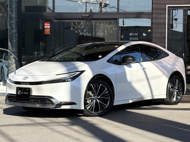 プリウス Ｚ　ユーザー買取車　パノラマルーフ　デジタルインナーミラー　前後方ドライブレコーダー　ディスプレイオーディオｐｌｕｓ　寒冷地仕様　パノラミックビュー　シートベンチレーション　電動トランク　禁煙車（2枚目）