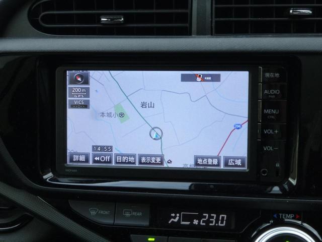 アクア Sスタイルブラック ワンオーナー 衝突被害軽減ブレーキ 純正ナビ テレビ バックカメラ 前後ドライブレコーダー ETC(20枚目)