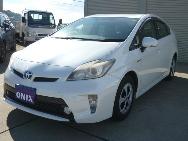 プリウス Ｓ　ワンオーナー　純正ナビ　テレビ　バックカメラ　　ＥＴＣ　ＨＩＤライト（5枚目）