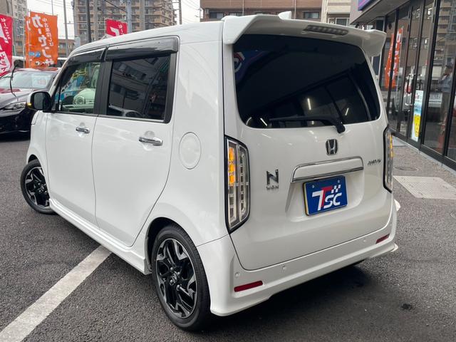Ｎ－ＷＧＮカスタム Ｌ・ターボホンダセンシング　ＫＹＢローファーサスキッド／フルセグ／バックカメラ／衝突軽減ブレーキ／誤発進抑制機能／アダプティブクルーズコントロール／純正１５ＡＷ／ＬＥＤヘッドライト／パドルシフト／シートヒーター／ＥＴＣ／禁煙車（27枚目）