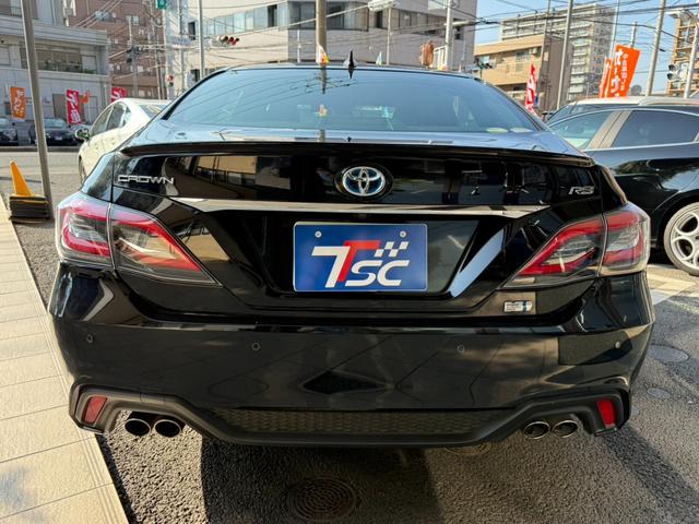 クラウンハイブリッド ＲＳアドバンス　２．５Ｌ／色替え車両／禁煙車／セーフティパッケージ／レーダークルーズ／障害物センサー／ステアリング＆シートヒーター／純正ナビ／ドラレコ／ハーフレザー／ブラインドスポット／フルセグ視聴／１００電源（29枚目）