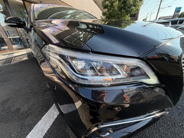 クラウンハイブリッド ＲＳアドバンス　２．５Ｌ／色替え車両／禁煙車／セーフティパッケージ／レーダークルーズ／障害物センサー／ステアリング＆シートヒーター／純正ナビ／ドラレコ／ハーフレザー／ブラインドスポット／フルセグ視聴／１００電源（34枚目）