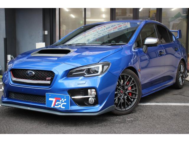 ＷＲＸ ＳＴＩ ＳＴＩ　大型リアスポイラー／ＳＴＩエアロ／ＢＬＩＴＺ車高調／柿本マフラー／社外ヘッドライト・テールライト／８インチナビ／バックカメラ／ドライブレコーダー／純正１８インチアルミホイール／ＥＴＣ（9枚目）