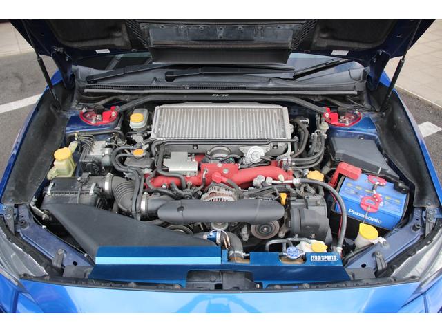 ＷＲＸ ＳＴＩ ＳＴＩ　大型リアスポイラー／ＳＴＩエアロ／ＢＬＩＴＺ車高調／柿本マフラー／社外ヘッドライト・テールライト／８インチナビ／バックカメラ／ドライブレコーダー／純正１８インチアルミホイール／ＥＴＣ（13枚目）