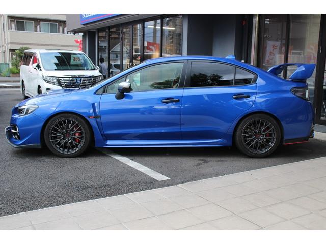 ＷＲＸ ＳＴＩ ＳＴＩ　大型リアスポイラー／ＳＴＩエアロ／ＢＬＩＴＺ車高調／柿本マフラー／社外ヘッドライト・テールライト／８インチナビ／バックカメラ／ドライブレコーダー／純正１８インチアルミホイール／ＥＴＣ（20枚目）