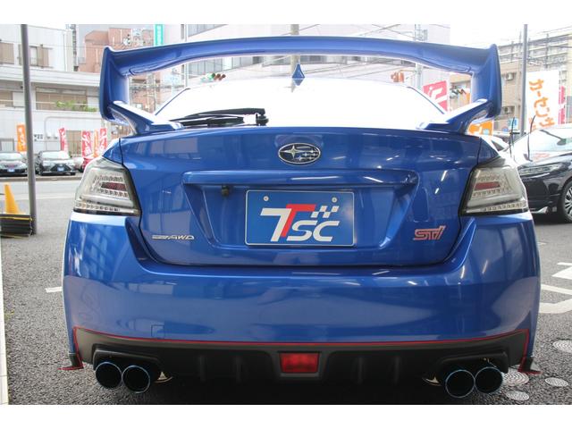 ＷＲＸ ＳＴＩ ＳＴＩ　大型リアスポイラー／ＳＴＩエアロ／ＢＬＩＴＺ車高調／柿本マフラー／社外ヘッドライト・テールライト／８インチナビ／バックカメラ／ドライブレコーダー／純正１８インチアルミホイール／ＥＴＣ（22枚目）