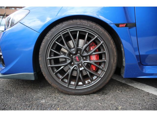 ＷＲＸ ＳＴＩ ＳＴＩ　大型リアスポイラー／ＳＴＩエアロ／ＢＬＩＴＺ車高調／柿本マフラー／社外ヘッドライト・テールライト／８インチナビ／バックカメラ／ドライブレコーダー／純正１８インチアルミホイール／ＥＴＣ（30枚目）