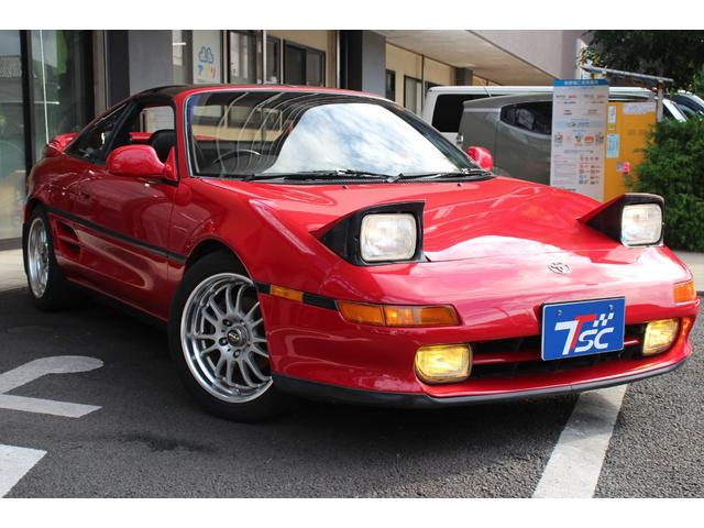 MR2 GT 1オーナー/禁煙車/タイミングベルト交換済/エアコンR134レトロフィット換装済/オーリンズサス/PIAA16インチアルミ/APEXマフラー/Tバールーフ/ステアリング連動フォグ/ターボ/電格ミラー(18枚目)