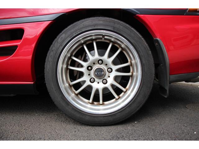 MR2 GT 1オーナー/禁煙車/タイミングベルト交換済/エアコンR134レトロフィット換装済/オーリンズサス/PIAA16インチアルミ/APEXマフラー/Tバールーフ/ステアリング連動フォグ/ターボ/電格ミラー(35枚目)