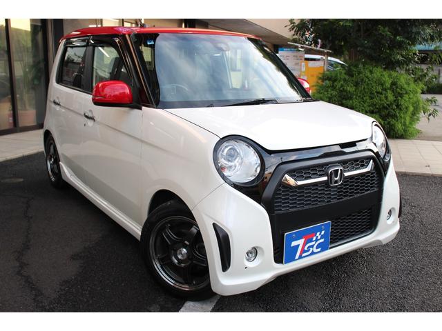 Ｎ－ＯＮＥ モデューロＸ　安心パッケージ／オプションカラー２トーン（プレミアムホワイトパールＩＩ＆レッド）／専用サスペンション／ターボ／禁煙／社外１５インチＡＷ／カロッツェリアＨＤＤナビ／Ｂｌｕｅｔｏｏｔｈ／ドラレコ／ＥＴＣ（19枚目）