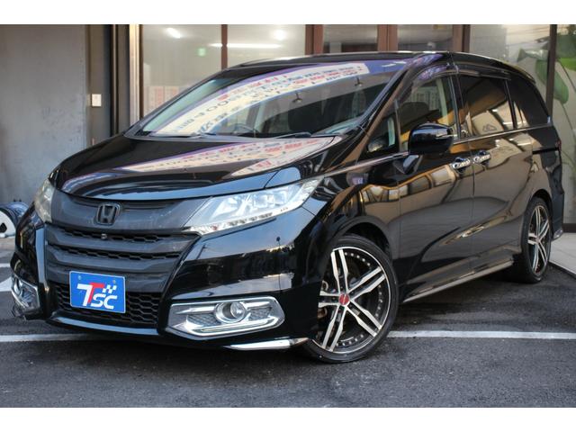 オデッセイ アブソルート・ＥＸ　７人乗／禁煙車／マルチビューカメラ／障害物センサー／両側パワースライド／ブラインドスポットモニター／オートクルーズ／オットマン／純正ナビ／Ｂｌｕｅｔｏｏｔｈ接続／ＵＳＢ接続／社外１９インチＡＷ／ＥＴＣ（19枚目）