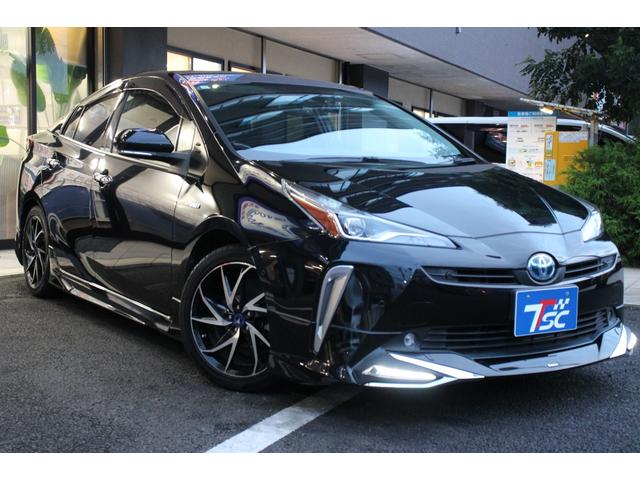 プリウス Ａツーリングセレクション　ＩＣＯＮＩＣモデリスタエアロ／モデリスタ１７インチＡＷ／セーフティセンス／ナビレディセット／アダプティブクルーズコントロール／レザーシート／パワーシート／シートヒーター／ブラインドスポットモニター（53枚目）