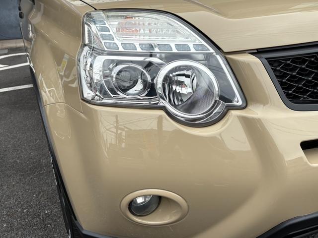 エクストレイル 20Xtt カプロンシート/オートクルーズコントロール/HIDライト/ルーフレール/4WD/純正SDナビ/バックカメラ/ETC/禁煙車/シートヒーター/スマートキー/電格ミラー/全塗装(赤→ベージュ)(25枚目)