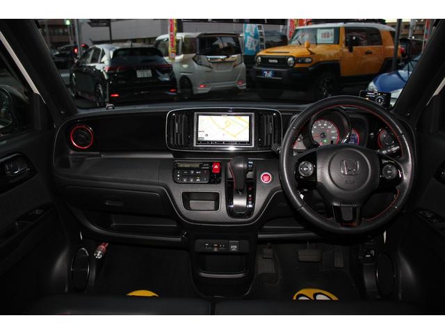 Ｎ－ＯＮＥ モデューロＸ　安心パッケージ／オプションカラー２トーン（プレミアムホワイトパールＩＩ＆レッド）／専用サスペンション／ターボ／禁煙／社外１５インチＡＷ／カロッツェリアＨＤＤナビ／Ｂｌｕｅｔｏｏｔｈ／ドラレコ／ＥＴＣ（6枚目）