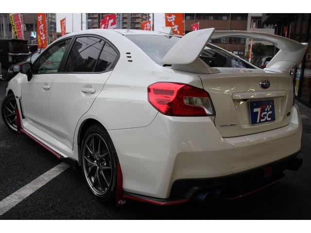 ＷＲＸ ＳＴＩ ＳＴＩ　タイプＳ　６ＭＴ／禁煙／ターボ／大型リアスポイラー／パワーシート／ハーフレザー／ＢＩＬＳＴＥＩＮ製ダンパー／ＢＲＥＭＢＯ製キャリパー／４ＷＤ／センターデフロック／ＬＥＤヘッドライト／純正１８インチアルミホイール（22枚目）