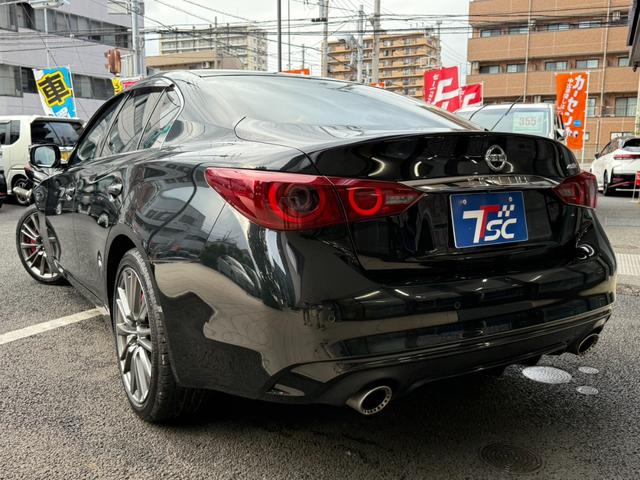 スカイライン ４００Ｒ　禁煙車／全方位運転支援システム／アラウンドビューモニター／純正ナビ／フルセグ／ドラレコ／Ｂｌｕｅｔｏｏｔｈ／シートヒーター／パワーシート／ダイヤキルティング本革シート／専用レッドブレーキキャリパー／（24枚目）