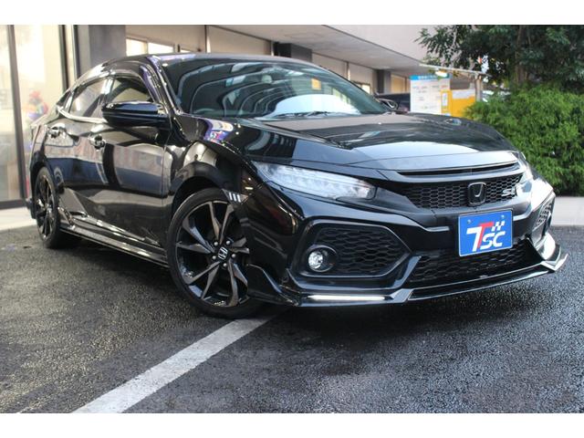 シビック ハッチバック　ホンダセンシング／ロッソモデロマフラー／ＢＬＴＺタワーバー／無限サイドミラー／レカロシート（運転席）／無限テールカバー／純正スポイラー／サブウーファー／ＢＬＴＺフロントスポイラー／アダプティブクルーズ（17枚目）