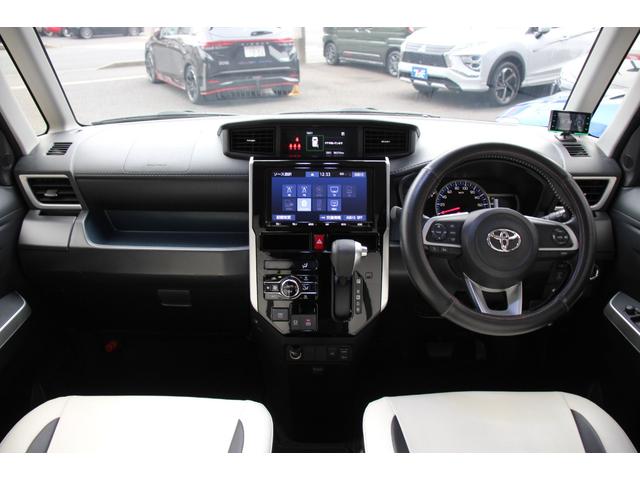 ルーミー カスタムG-T 後期型/モデリスタフルエアロ/ワンオーナー/ターボ車/スマートアシスト付き/両側電動スライドドア/純正9インチSDナビ/Bluetooth接続/CD&DVD再生/HDMI接続/衝突軽減ブレーキ/ETC(6枚目)