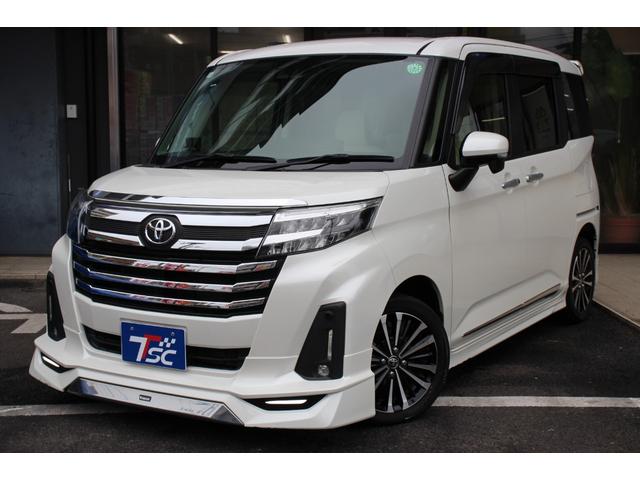 ルーミー カスタムG-T 後期型/モデリスタフルエアロ/ワンオーナー/ターボ車/スマートアシスト付き/両側電動スライドドア/純正9インチSDナビ/Bluetooth接続/CD&DVD再生/HDMI接続/衝突軽減ブレーキ/ETC(21枚目)