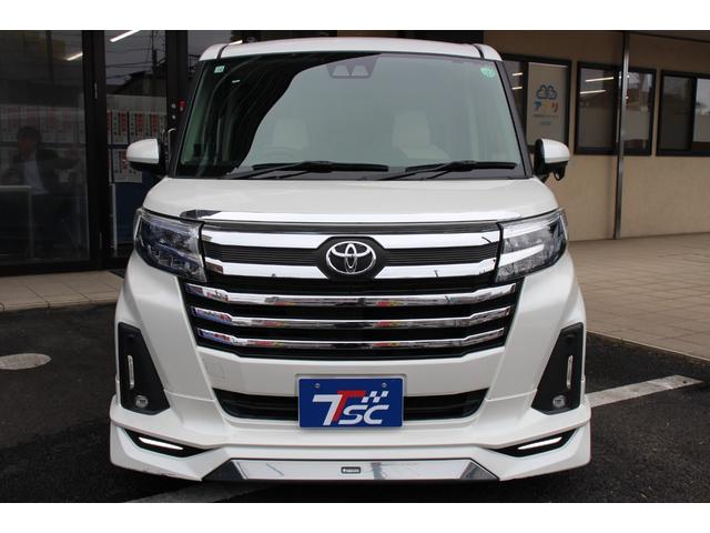 ルーミー カスタムG-T 後期型/モデリスタフルエアロ/ワンオーナー/ターボ車/スマートアシスト付き/両側電動スライドドア/純正9インチSDナビ/Bluetooth接続/CD&DVD再生/HDMI接続/衝突軽減ブレーキ/ETC(23枚目)