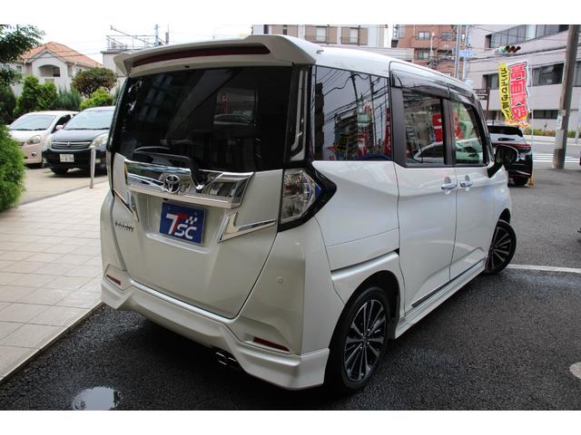 ルーミー カスタムG-T 後期型/モデリスタフルエアロ/ワンオーナー/ターボ車/スマートアシスト付き/両側電動スライドドア/純正9インチSDナビ/Bluetooth接続/CD&DVD再生/HDMI接続/衝突軽減ブレーキ/ETC(27枚目)