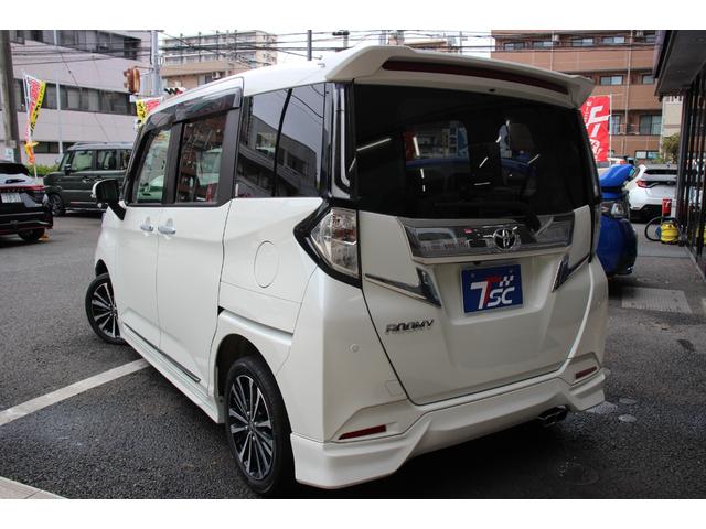 ルーミー カスタムG-T 後期型/モデリスタフルエアロ/ワンオーナー/ターボ車/スマートアシスト付き/両側電動スライドドア/純正9インチSDナビ/Bluetooth接続/CD&DVD再生/HDMI接続/衝突軽減ブレーキ/ETC(29枚目)