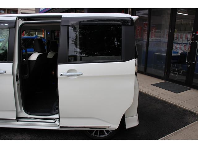 ルーミー カスタムG-T 後期型/モデリスタフルエアロ/ワンオーナー/ターボ車/スマートアシスト付き/両側電動スライドドア/純正9インチSDナビ/Bluetooth接続/CD&DVD再生/HDMI接続/衝突軽減ブレーキ/ETC(39枚目)