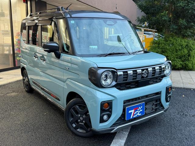スペーシアギア ハイブリッドＸＺ　ターボ　禁煙車／全方位カメラ／セーフティサポート／スズキコネクト／２トーン／両側電動スライドドア／ステアリングヒーター／ＬＥＤヘッドライト／ヘッドアップディスプレイ／シートヒーター／プッシュスタート／ＥＴＣ／（16枚目）
