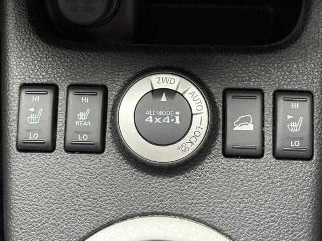 エクストレイル ２０Ｘｔｔ　カプロンシート／オートクルーズコントロール／ＨＩＤライト／ルーフレール／４ＷＤ／純正ＳＤナビ／バックカメラ／ＥＴＣ／禁煙車／シートヒーター／スマートキー／電格ミラー／全塗装（赤→ベージュ）（15枚目）