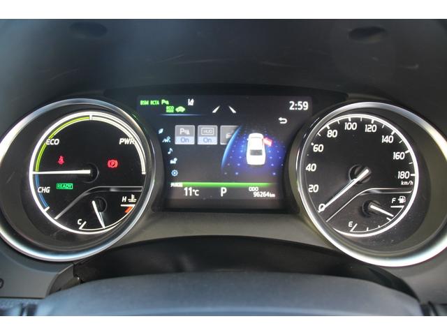 カムリ ＷＳレザーパッケージ　禁煙／セーフティセンス／２トーンカラー（ブラックルーフ＆プラチナホワイトパールマイカ）／ＪＢＬプレミアムサウンド／ブラインドスポットモニター／ＴＲＤフルエアロ／純正９インチＳＤナビ／革シート／ＥＴＣ（75枚目）