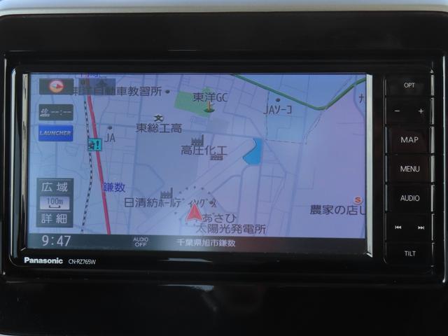 スペーシア ハイブリッドX 両側パワースライドドア シートヒーター 社外ナビ バックカメラ ETC イモビライザー 障害物センサー ベンチシート スマートキー フルセグ CD/DVD再生 Bluetooth対応 レンタカーアップ(8枚目)