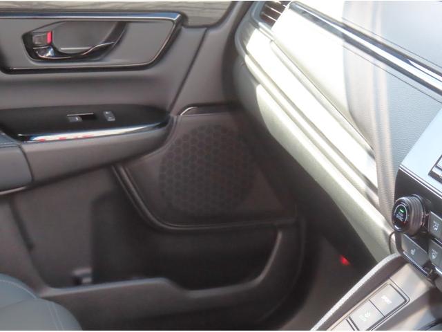 ＣＲ－Ｖハイブリッド ｅ：ＨＥＶＥＸ・ブラックエディション　認定中古車　サンルーフ　電子制御パーキングブレーキ　ブラインドスポットモニター　シートヒーター　純正ナビ　バックカメラ　ＥＴＣ　クルーズコントロール　イモビライザー　電動シート　純正アルミホイール（56枚目）