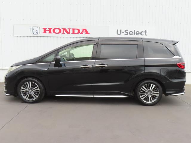 オデッセイハイブリッド ハイブリッドアブソルート・EXホンダセンシング 認定中古車 電子制御パーキングブレーキ 両側パワースライドドア ブラインドスポットモニター ドライブレコーダー 社外ナビ ETC 純正アルミホイール フルセグ USB HDMI Bluetooth対応(64枚目)