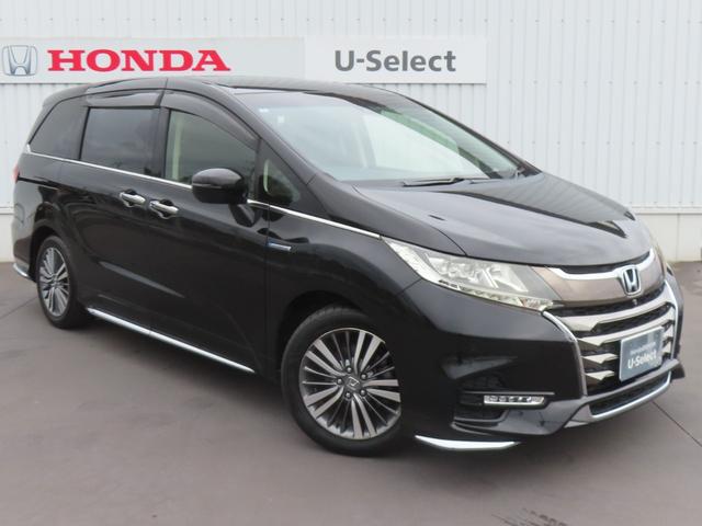 オデッセイハイブリッド ハイブリッドアブソルート・EXホンダセンシング 認定中古車 電子制御パーキングブレーキ 両側パワースライドドア ブラインドスポットモニター ドライブレコーダー 社外ナビ ETC 純正アルミホイール フルセグ USB HDMI Bluetooth対応(69枚目)