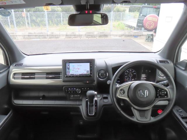 N-WGNカスタム L・ターボ 認定中古車 電子制御パーキングブレーキ シートヒーター クルーズコントロール 純正ナビ バックカメラ イモビライザー 障害物センサー ホンダセンシング ABS CD USB接続 Bluetooth対応(12枚目)