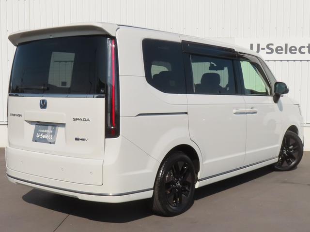 ステップワゴン ｅ：ＨＥＶスパーダ　認定中古車　リア席モニター　電子制御パーキングブレーキ　ブラインドスポットモニター　ホンダコネクト対応ナビ　両側パワースライドドア　シートヒーター　全周囲カメラ　ＥＴＣ　前後ドライブレコーダー（75枚目）