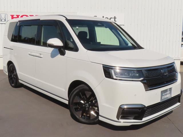 ステップワゴン ｅ：ＨＥＶスパーダ　認定中古車　リア席モニター　電子制御パーキングブレーキ　ブラインドスポットモニター　ホンダコネクト対応ナビ　両側パワースライドドア　シートヒーター　全周囲カメラ　ＥＴＣ　前後ドライブレコーダー（77枚目）